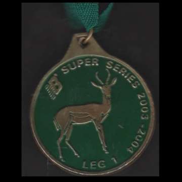 Sport Medalje - Bokke Super Series 2003 - 2004 Leg 1.