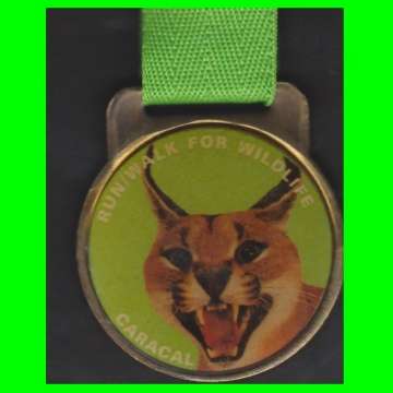 Coca Cola - Run/Walk For Wildlife Medal - Caracal