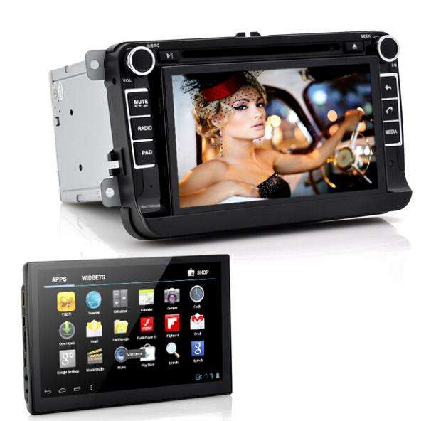 7 Inch Volkswagen Car DVD Player Detachable Android Tablet Panel Can Bus, GPS, DVB-T