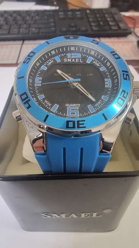 SMAEL Blue Ice Mens watch