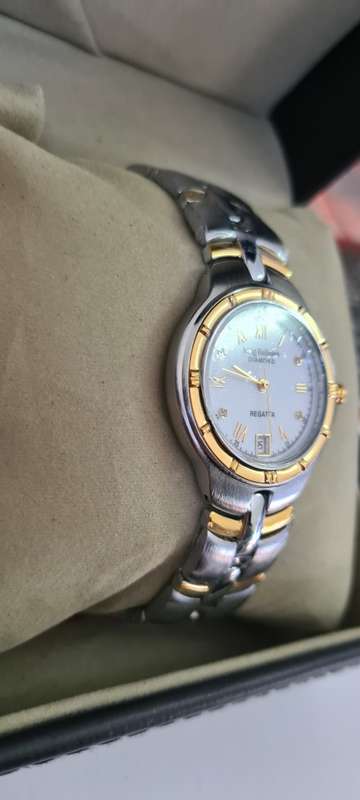 Krug Baumen Regatta Diamond Mens Watch WOW!!!