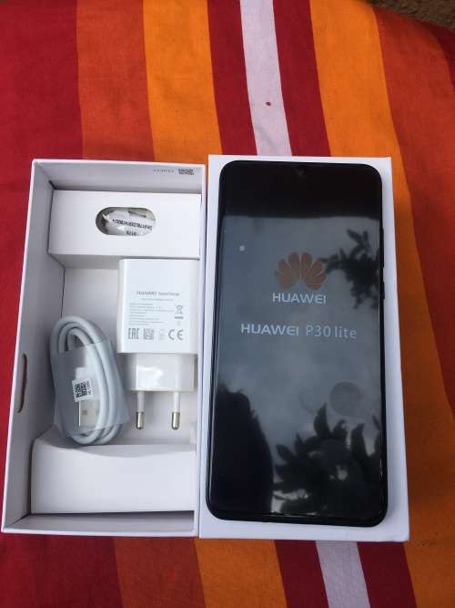 Huawei P30 Lite - 128GB - Single Sim - Black - New Open Box
