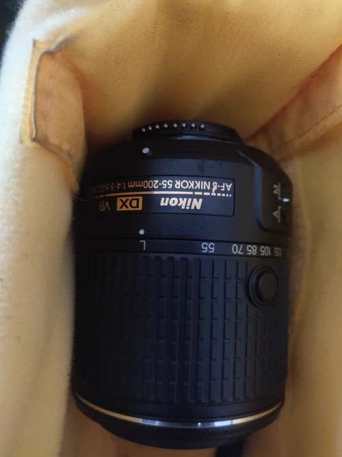 NIKON || D3300 || DSLR CAMERA || 24.2MP || BLACK || 18-55MM AND 55-200MM LENSES || BAG INCLUDED