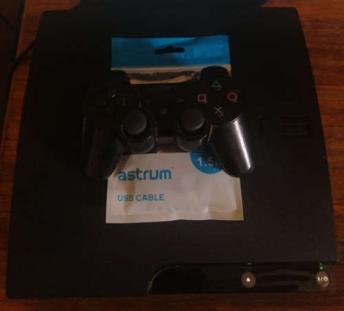 PS3 (HEN) INCLUDING 15 GAMES GTA V,UNCHARTED 2,FIFA19 and WWE 2K15 TO NAME A FEW.