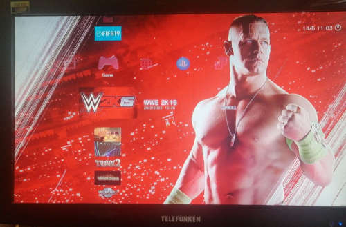 PS3 (HEN) INCLUDING 15 GAMES GTA V,UNCHARTED 2,FIFA19 and WWE 2K15 TO NAME A FEW.