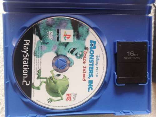 PS2 CONSOLE WITH MEMORY CARD,1 CONTROLLER AND GAME.
