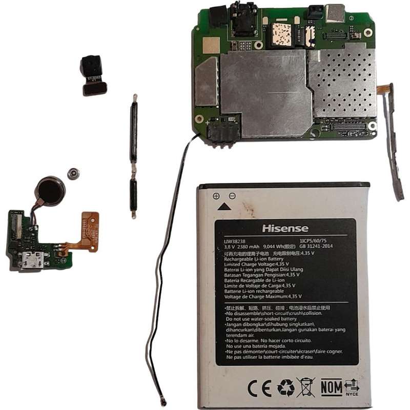 Hisense F22 Smartphone-Original Parts.