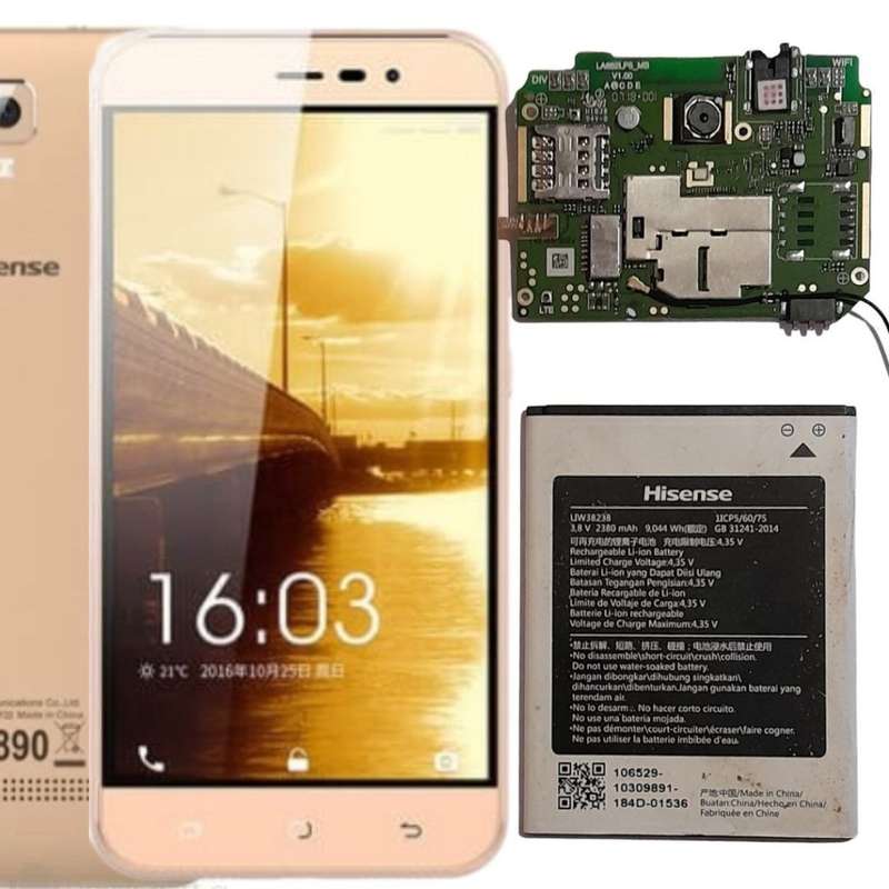 Hisense F22 Smartphone-Original Parts.