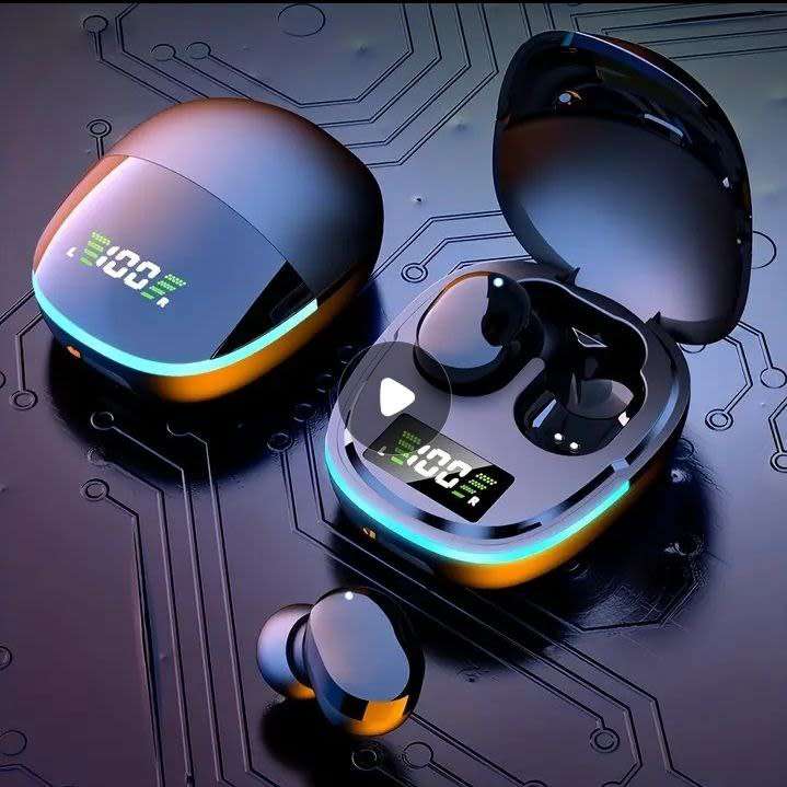 Wireless Earbuds with LED Display