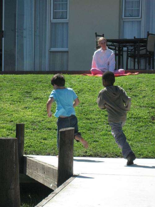 Fun with new friends at Port Owen Marina