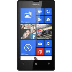 Nokia Lumia 520 Black (With extra battery and hard case cover)