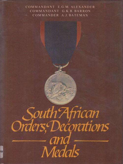 SOUTH AFRICAN ORDERS,DECORATIONS AND MEDALS