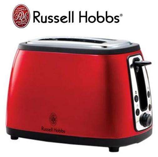 Russell Hobbs Red Heritage 2-Slice Toaster
