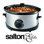 Salton 6L Oval Slow Cooker