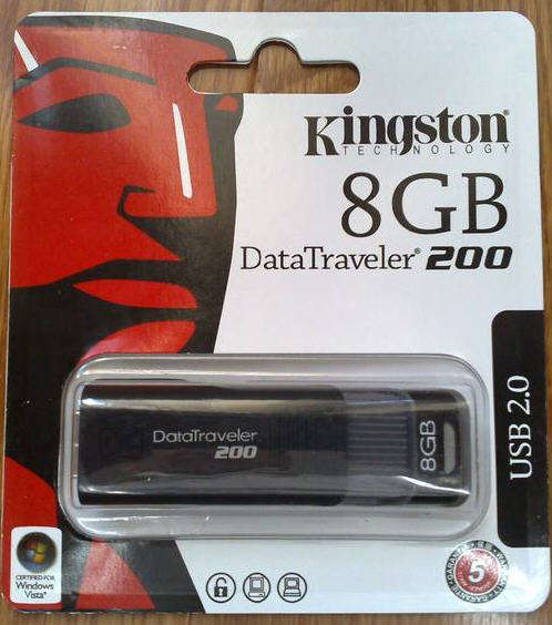 kingston 8gb data traveler 200