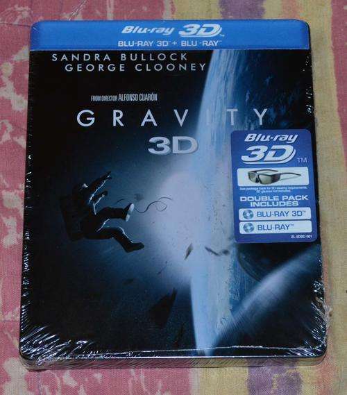 Gravity 3D Steelbook edition [blu ray]