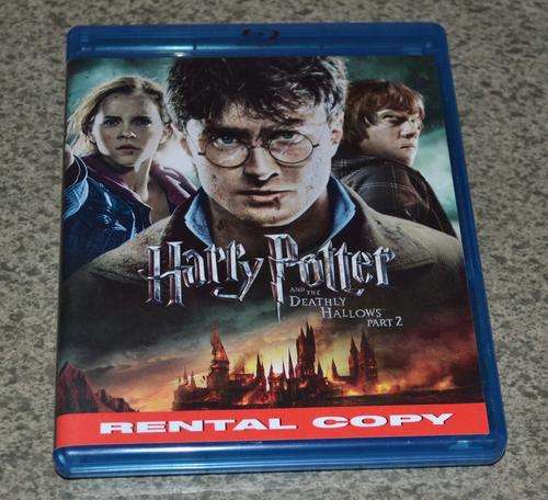 Harry Potter & the Deathly Hallows 2  [blu ray]