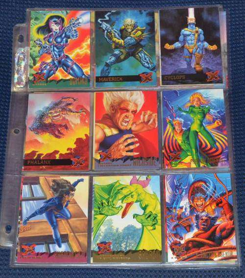 Trading cards [various] plus album