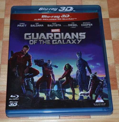 Guardians of the Galaxy (3D+2D Blu Ray)
