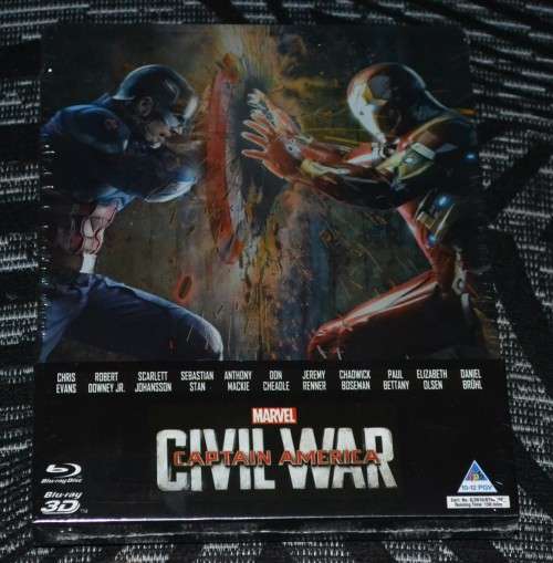 Captain America - Civil war steelbook [blu ray]