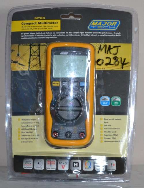 Major Tech - MT24 Industrial Multimeter