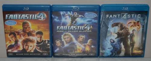 Fantastic four 1, 2 and re-boot
