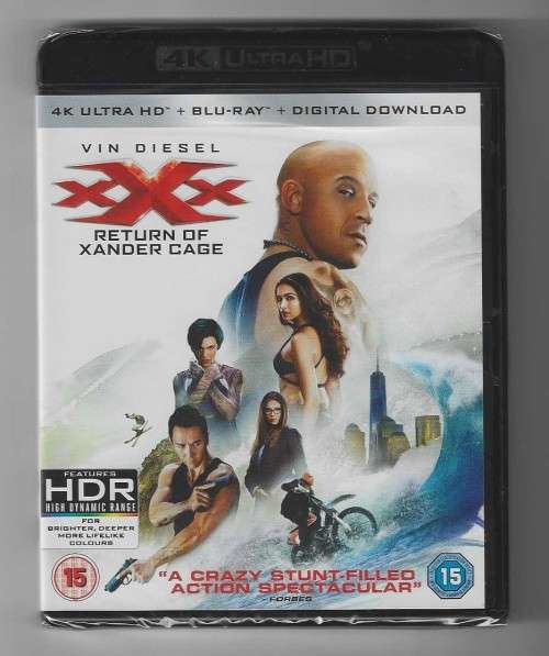 XXX The Return of Xander Cage (4K Ultra HD + Blu-ray)