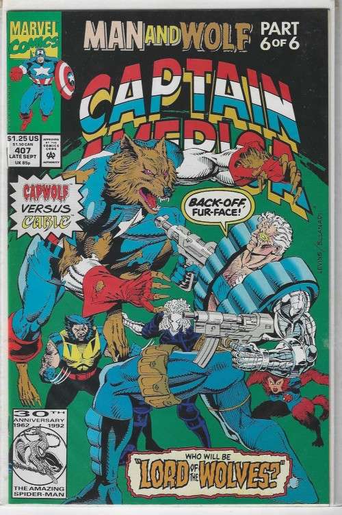 Captain America #407