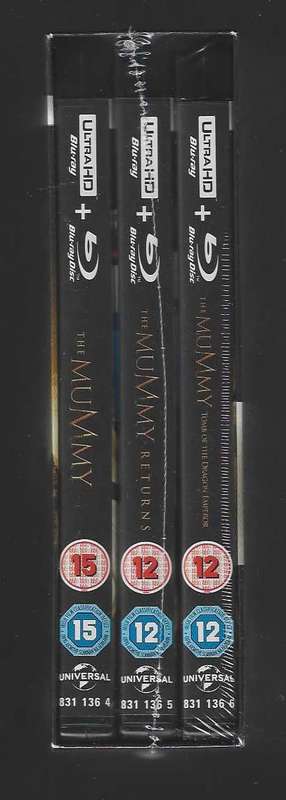 The Mummy Trilogy [4K UHD + blu ray]