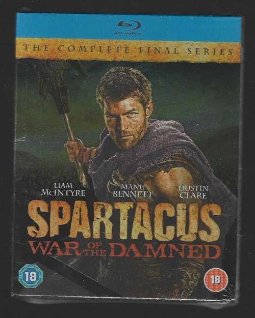 Spartacus: War of the Damned [blu ray]