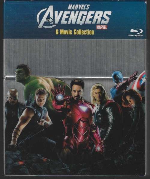 Avengers 6 movie collection [blu ray]