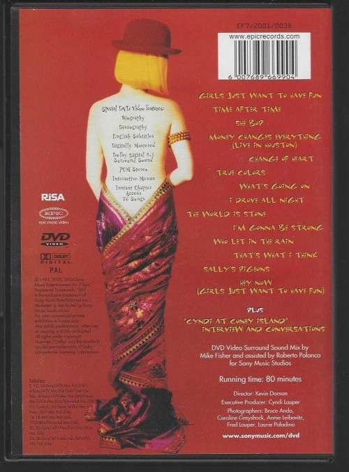 Cyndi Lauper - 12 deadly cyns [DvD]