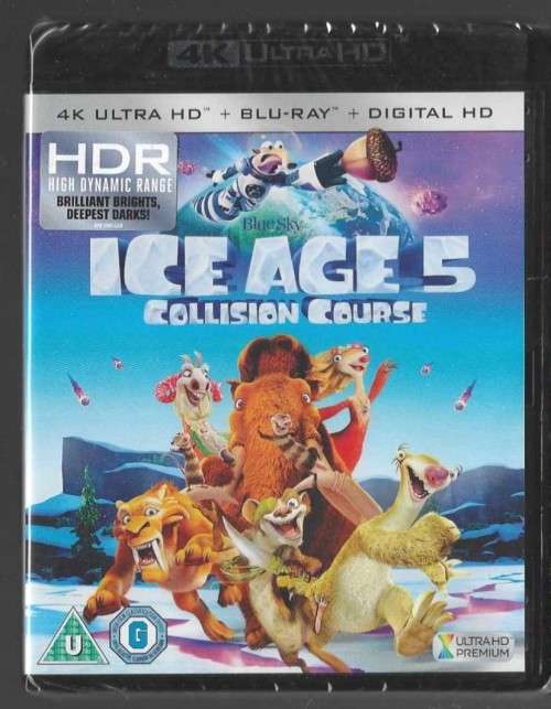Ice Age 5 - Collision Course [4K Ultra HD + Blu Ray]