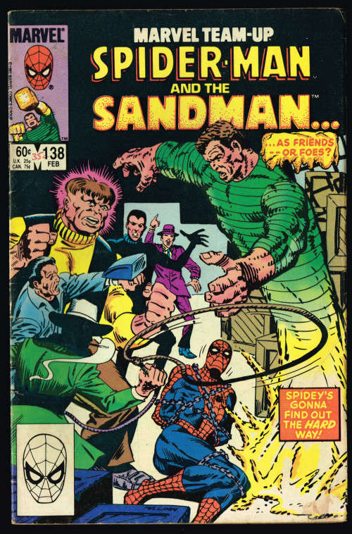 Marvel Team-up - Spider man & Sandman #138