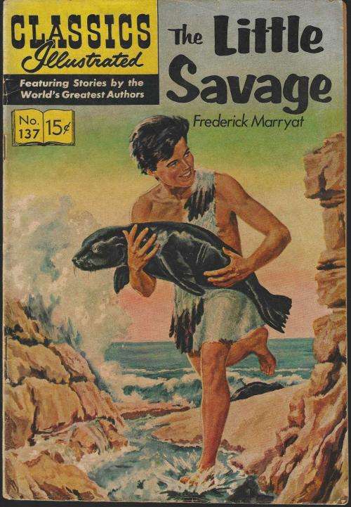 Classic Illustrated - The Little Savage #137