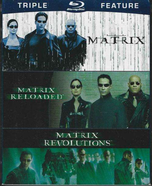 The Matrix 1,2 and 3 [blu ray]