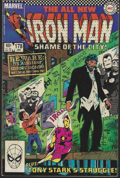 The All New Iron Man #178