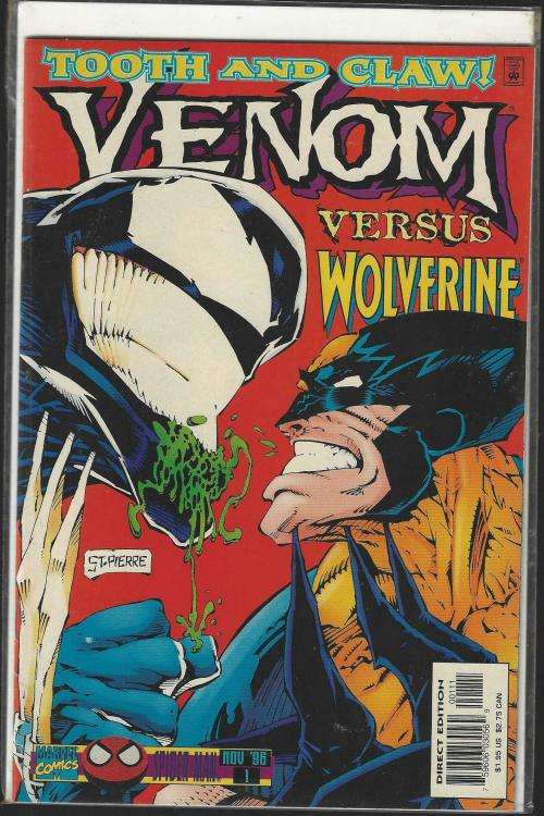 Tooth and Claw - Venom vs. Wolverine #1