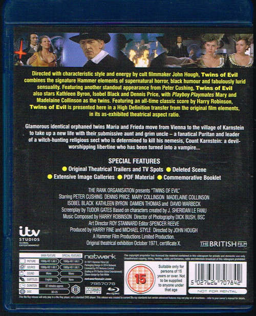 Hammer Horror : Twins of Evil