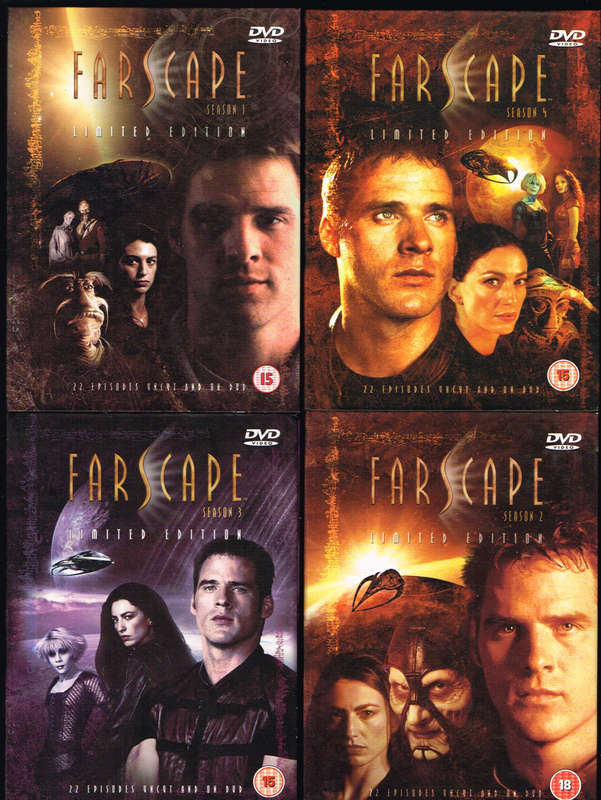 Farscape Season 1 to 4 & The Peacekeeper Wars