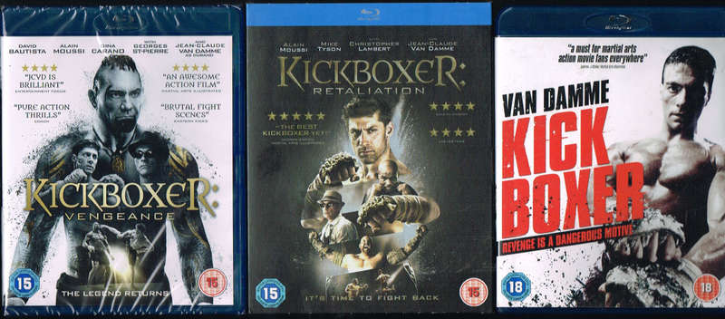 Kickboxer/Kickboxer Retaliation/Kickboxer - Vengeance
