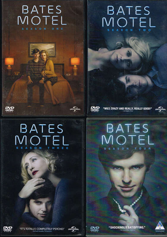 Bates Motel Season 1 to 4