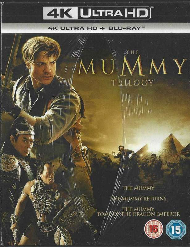 The Mummy Trilogy [4K UHD + blu ray]