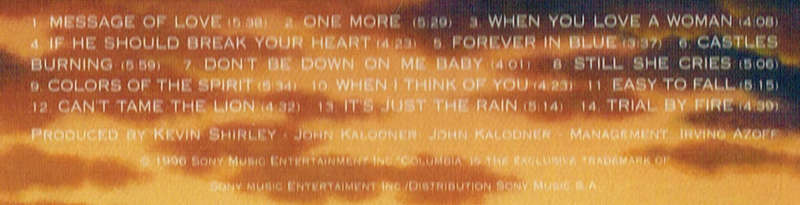 Journey - Trial By Fire