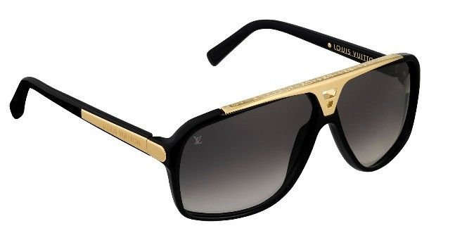 LOUIS VUITTON EVIDENCE SUNGLASSES - BLACK
