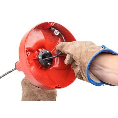 Sink and Shower Drain Unblocker - RIDGID PowerSpin w/ Autofeed (41408)