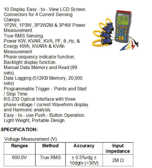 Power Analyzer
