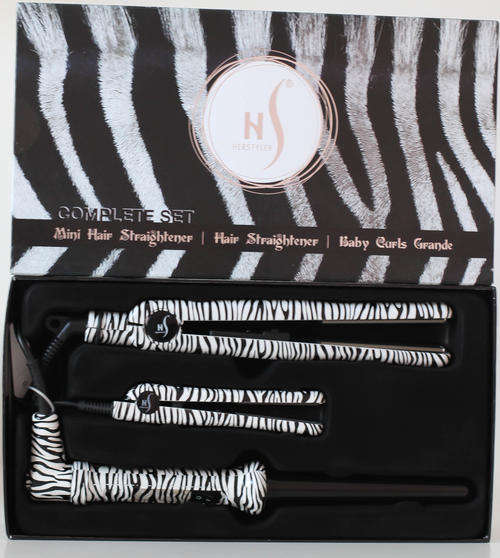 HerStyler 3 Piece Zebra Tattoo Set