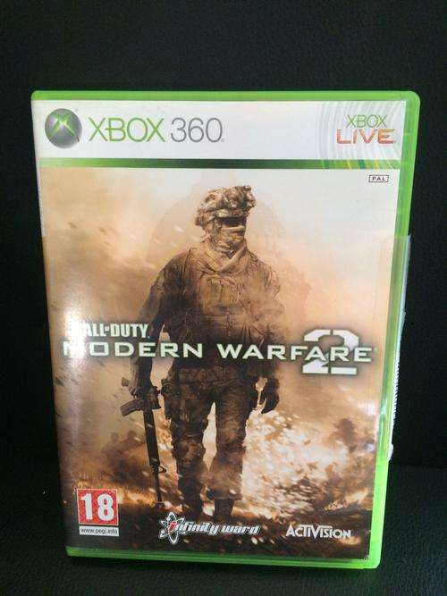 CALL OF DUTY MODERN WARFARE 2 XBOX 360 ORIGINAL