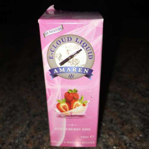 amaren e liquid e cigarette quality safe strawberry kiss 